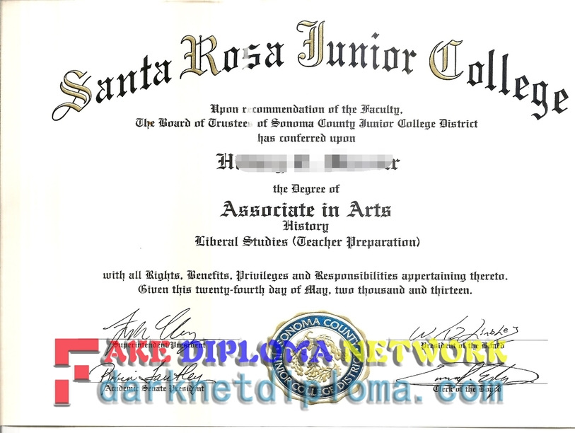 How to Purchase a Fake Santa Rosa Junior College Diploma: A Step-by-Step Guide