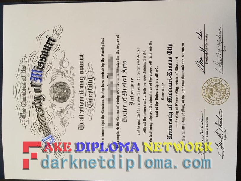 How to Purchase a Fake University of Missouri, Kansas City Diploma: A Step-by-Step Guide