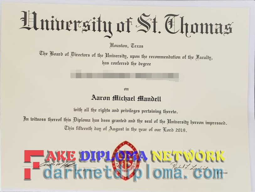 How to Purchase a Fake University of St. Thomas, Houston Diploma: A Step-by-Step Guide
