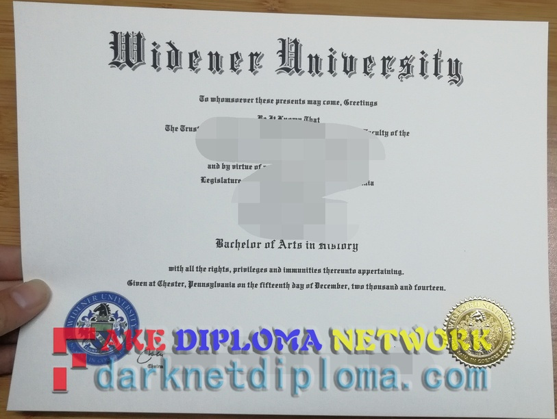 How to Purchase a Fake Widener University Degree: Step-by-Step Guide