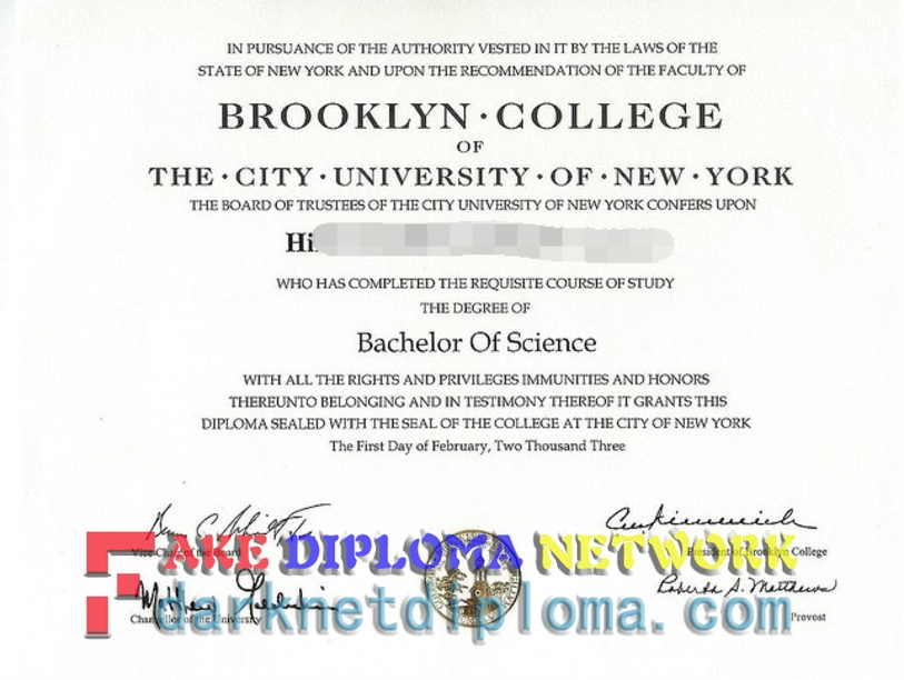 Is It Possible to Buy a Fake City University of New York Brooklyn College Degree?