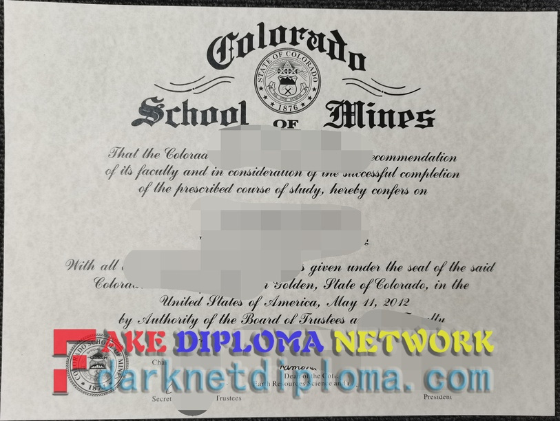 Is It Possible to Buy a Fake Colorado School of Mines Diploma?