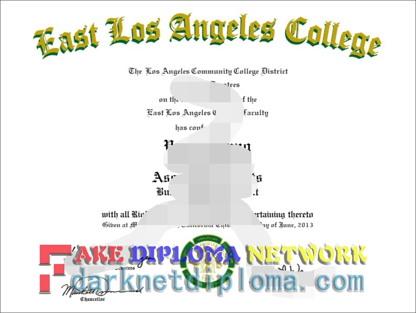 Is It Possible to Buy a Fake Diploma from East Los Angeles College?