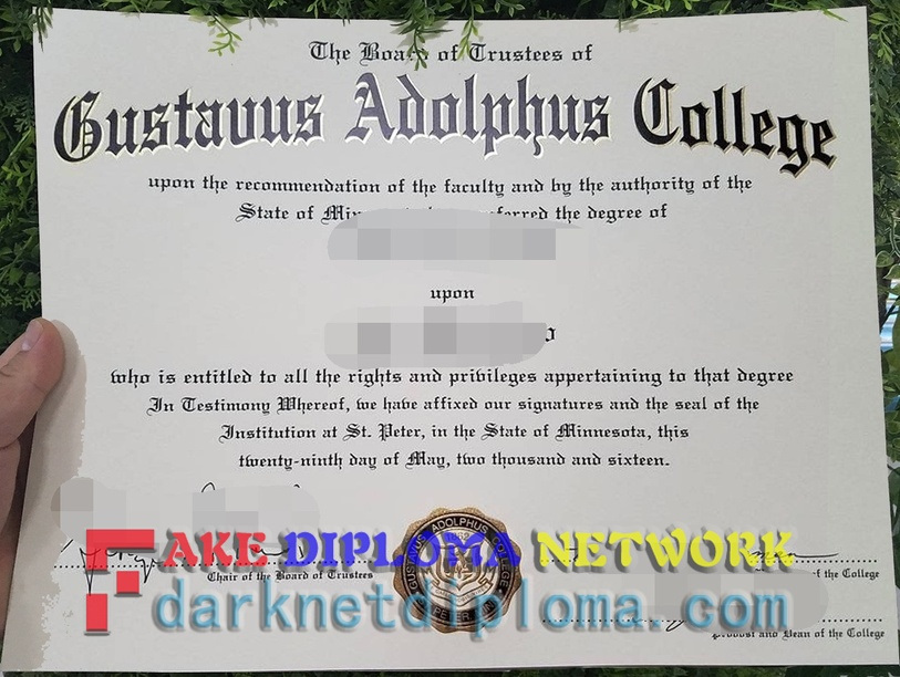 Is It Possible to Buy a Fake Gustavus Adolphus College Degree?
