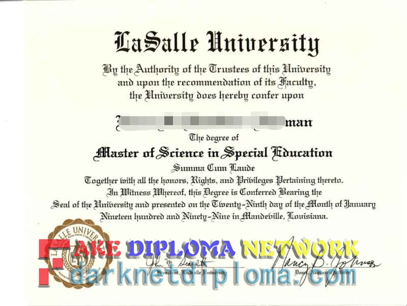Is It Possible to Buy a Fake LaSalle University Degree?