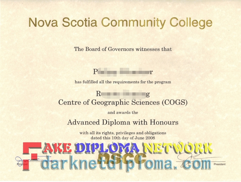 Is It Possible to Buy a Fake Nova Scotia Community College Degree?