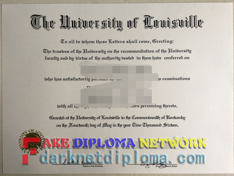 Is It Possible to Buy a Fake University of Louisville Diploma?