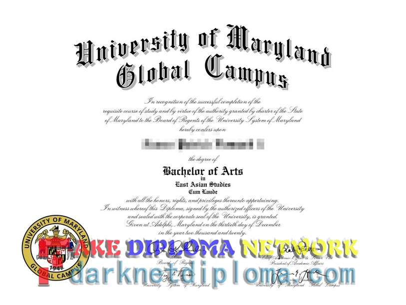 Is It Possible to Buy a Fake University of Maryland, Global Campus Diploma?