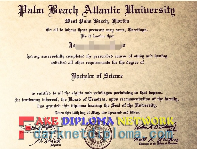 How to Make a Fake Palm Beach Atlantic University Diploma: A Step-by-Step Guide