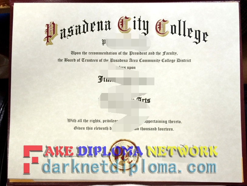 Make Fake Pasadena City College Degree: Step-by-Step Guide