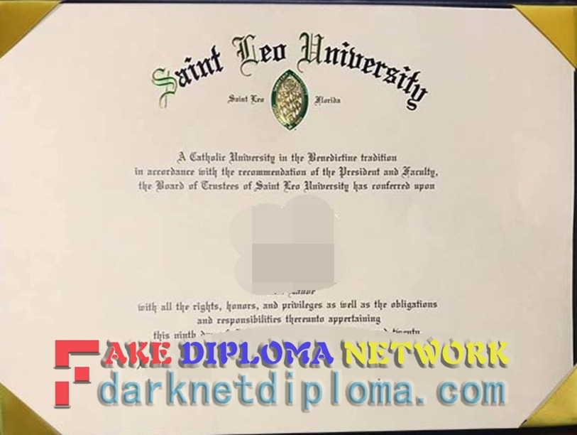 How to Make a Fake Saint Leo University Diploma: A Step-by-Step Guide