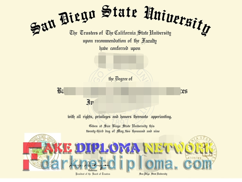 How to Make a Fake San Diego State University Diploma: A Step-by-Step Guide