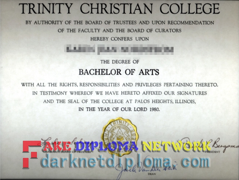 How to Make a Fake Trinity Christian College Diploma: A Step-by-Step Guide