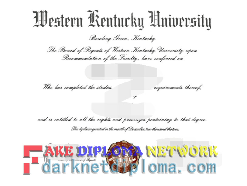 How to Make a Fake Western Kentucky University Diploma: Step-by-Step Guide