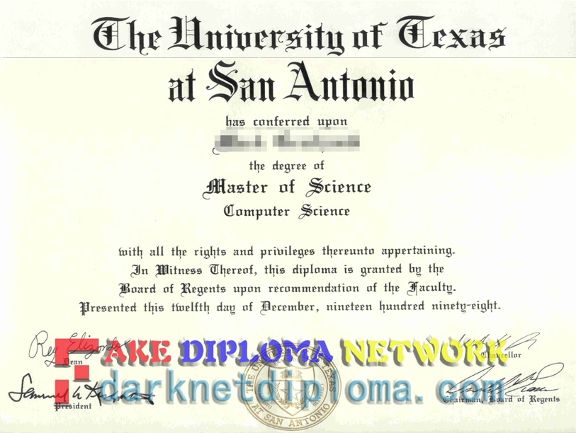 How to Make a Fake University of Texas at San Antonio (UTSA) Degree: A Comprehensive Guide