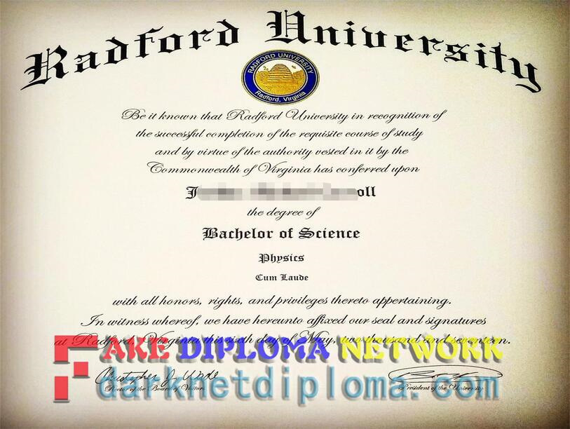 Purchase Fake Radford University Diploma: A Comprehensive Guide