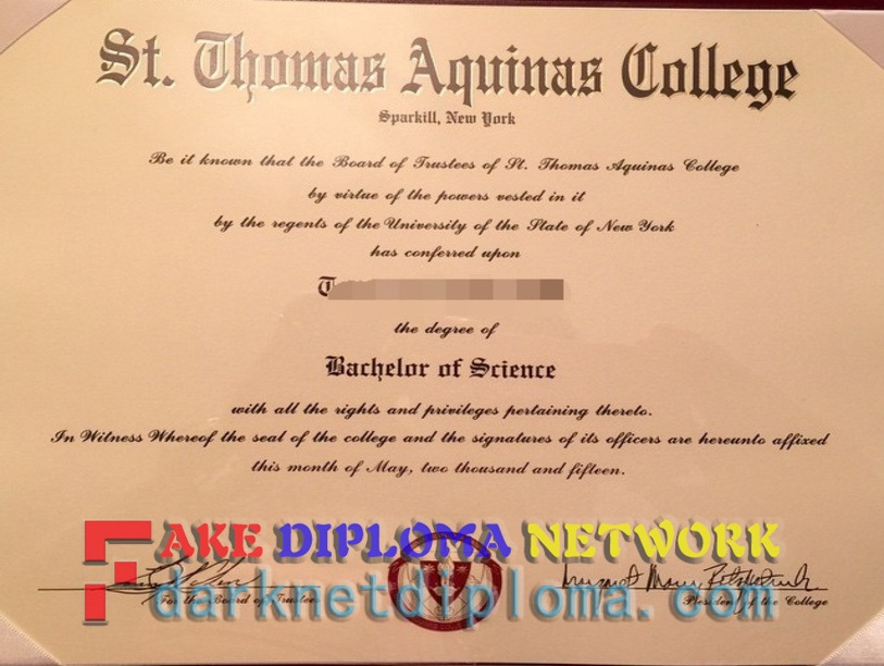 Purchase Fake Saint Thomas Aquinas College Degree: How to Get One and Why?