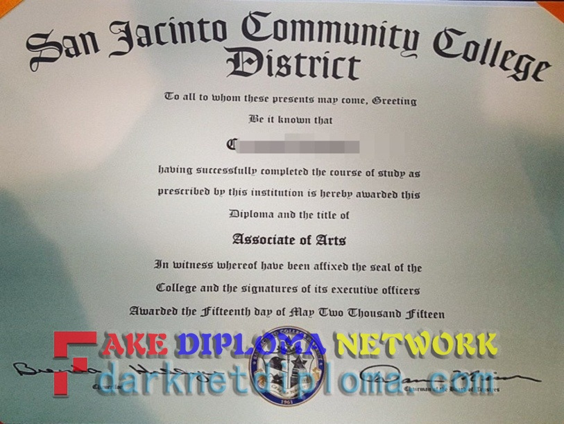 Purchase Fake San Jacinto Community College District Degree: A Step-by-Step Guide