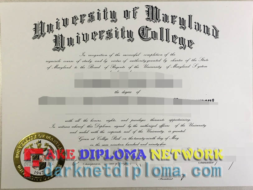 Purchase Fake The University of Maryland Diploma: A Comprehensive Guide
