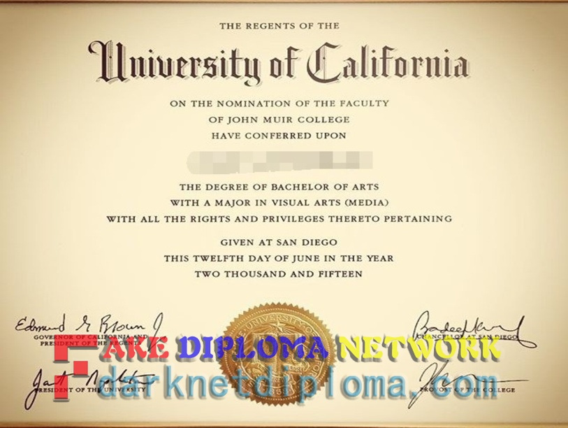 Purchase Fake University of California, San Diego Diploma: A Comprehensive Guide