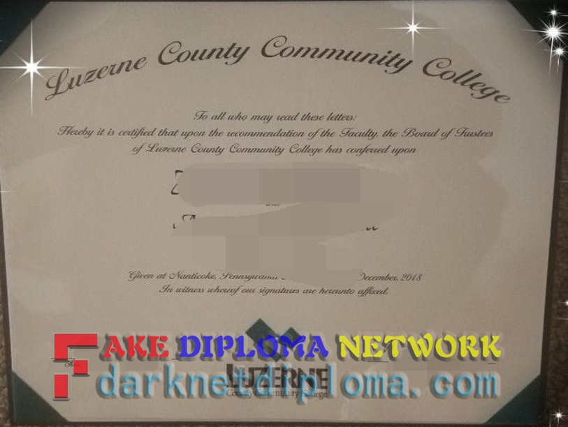 Purchase Phony Luzerne County Community College Degree: Is It Worth the Risk?