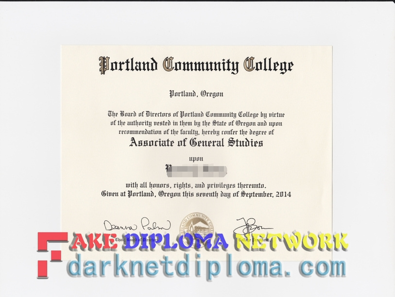 Purchase Phony Portland Community College Diploma: A Step-by-Step Guide
