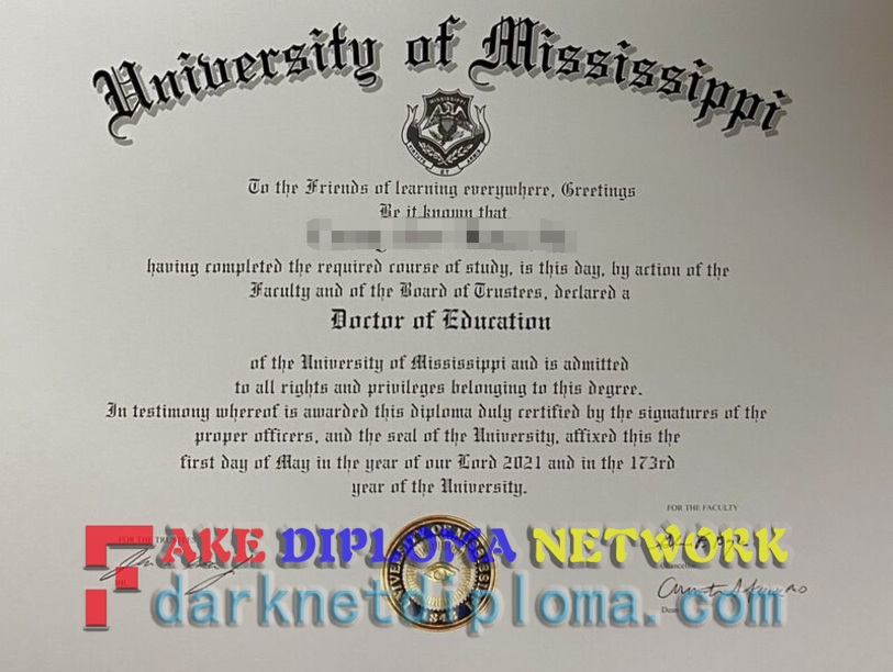 Purchase Phony University of Mississippi Degree: Is It Worth the Risk?