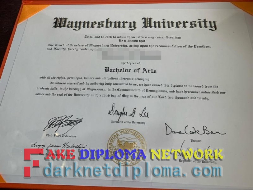 Purchase Phony Waynesburg University Diploma: Is It Worth the Risk?