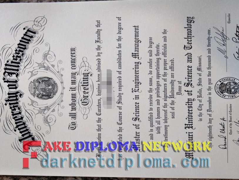 The Best Website to Buy Fake Missouri University of Science and Technology Diploma