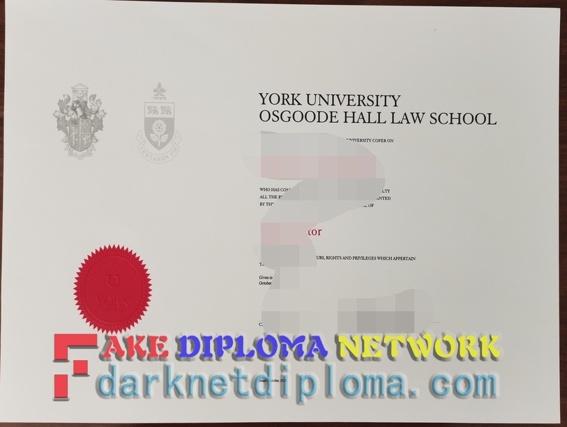 The Best Website to Buy a Fake Osgoode Hall Law School Degree