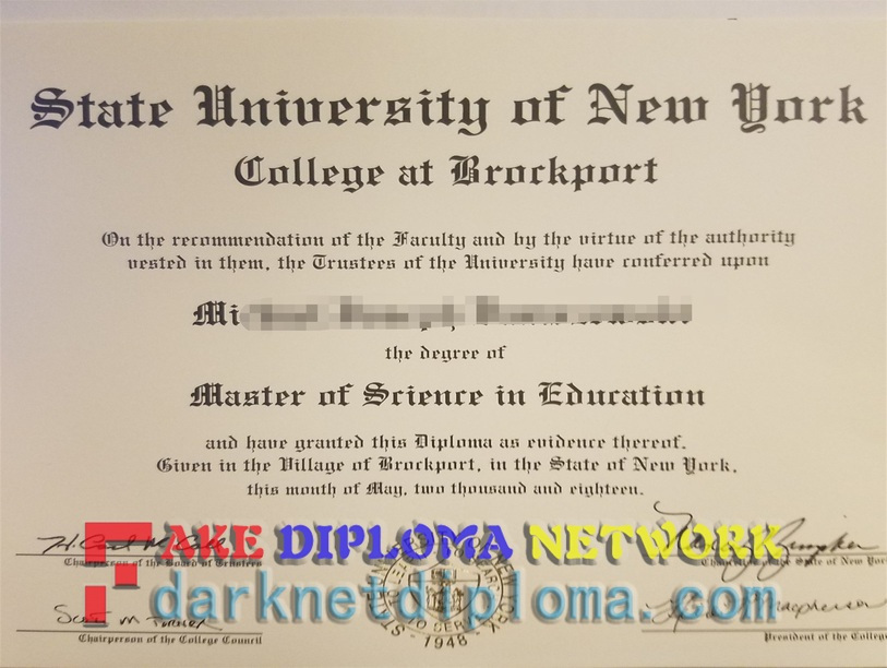 The Best Website to Buy Fake SUNY Brockport Degree: Your Ultimate Guide