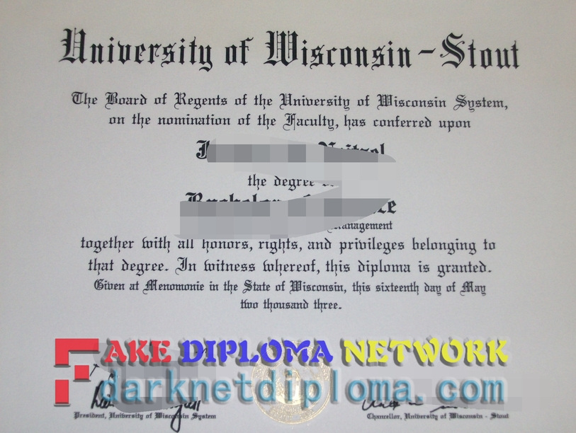 The Best Website to Buy Fake University of Wisconsin-Stout Degree