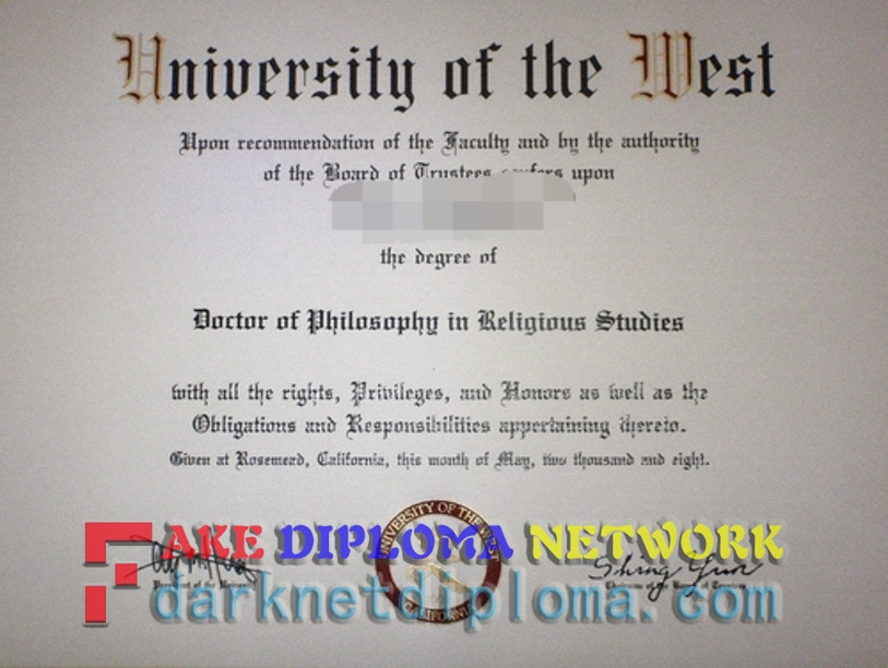The Best Website to Buy a Fake University of the West Degree: Your Ultimate Guide