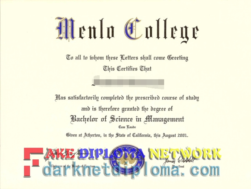 The Steps to Buy a Fake Menlo College Degree: A Guide