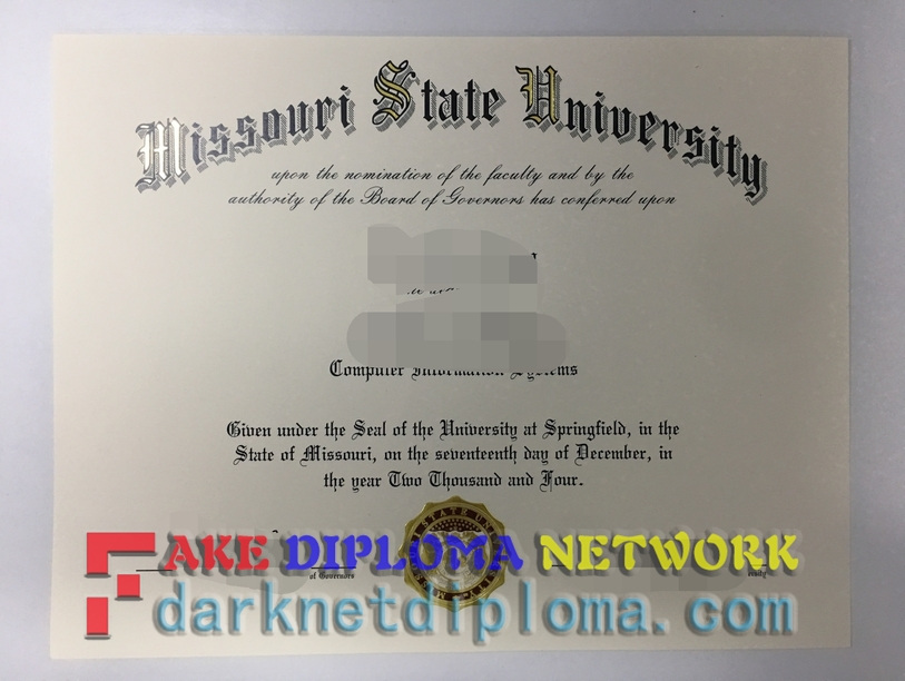 The Steps to Buy a Fake Missouri State University Degree: A Comprehensive Guide