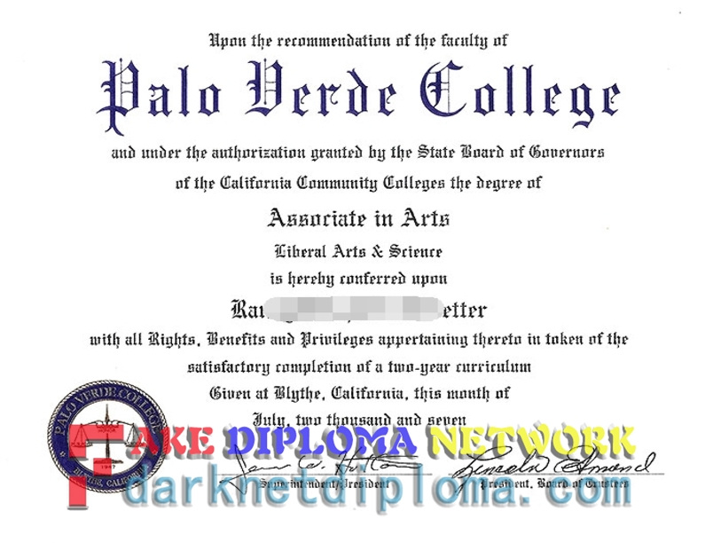 The Steps to Buy a Fake Palo Verde College Degree: A Comprehensive Guide
