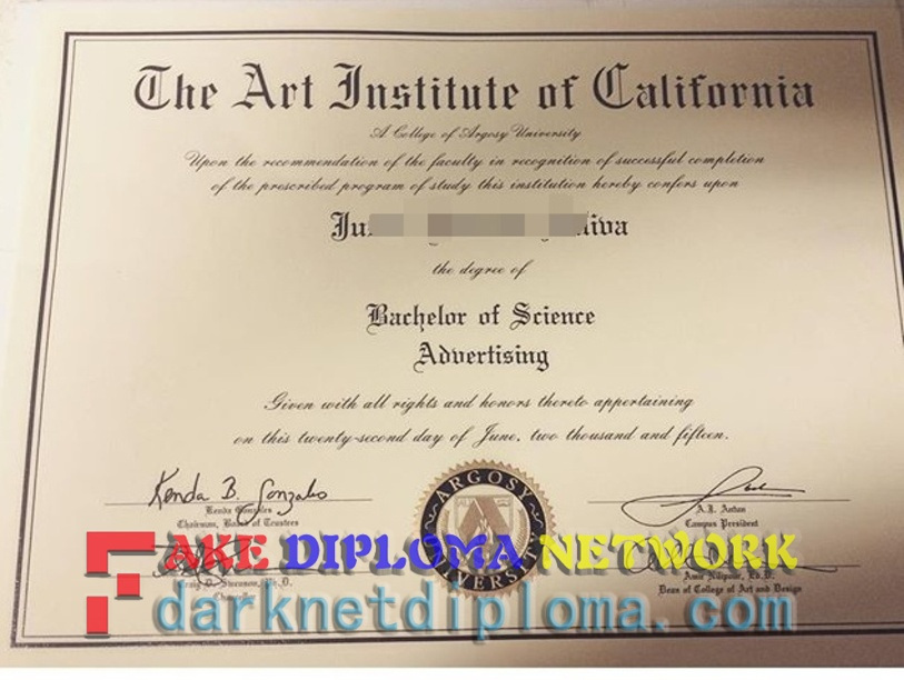 The Steps to Buy a Fake The Art Institute of California Diploma