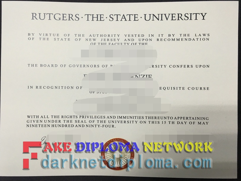 Where to Order a Fake Rutgers The State University Diploma: Top Websites and Tips