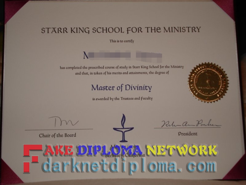 Where to Order a Fake Starr King School for the Ministry Diploma?