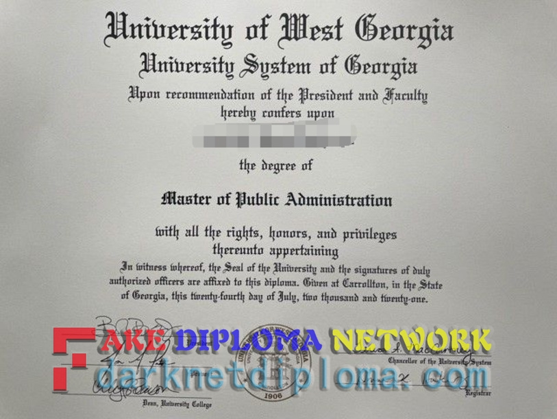 Where to Order a Fake University of West Georgia Diploma: Top Online Sources
