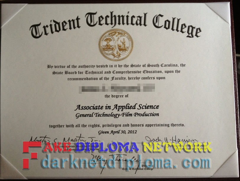Where to Purchase Fake Trident Technical College Diploma?