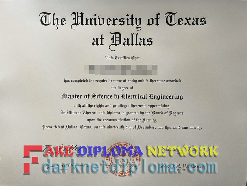 Where to Purchase a Fake University of Texas Dallas Diploma: A Comprehensive Guide
