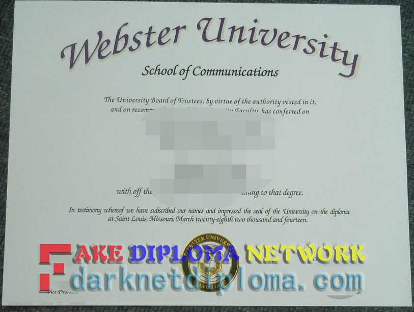 Where to Purchase Fake Webster University Degree: A Comprehensive Guide
