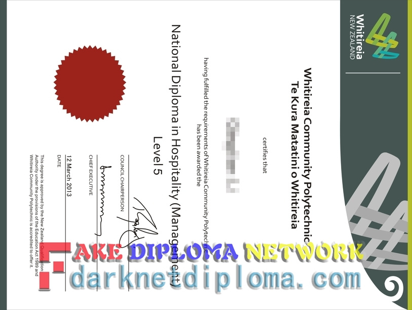 How to Purchase a Fake Whitireia Community Polytechnic Diploma: A Step-by-Step Guide