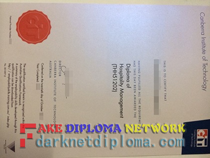 The Steps to Buy a Fake Canberra Institute of Technology (CIT) Diploma