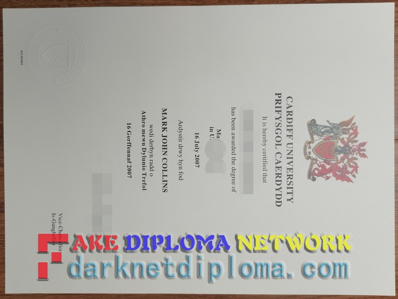 How to Spot a Copy of the Fake Cardiff University Diploma