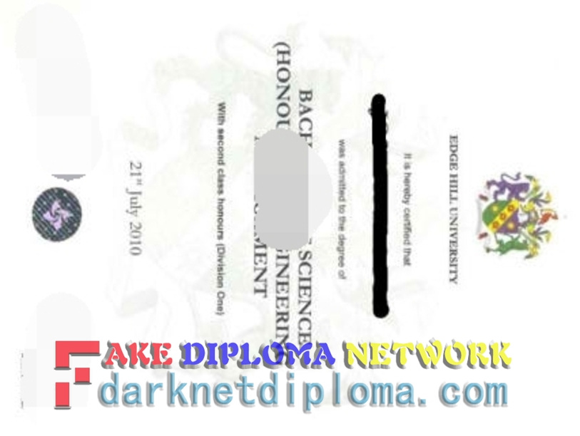 How to Copy a Fake Edge Hill University Diploma