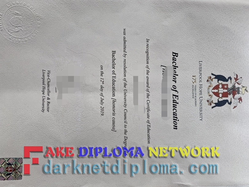 How to Spot a Fake Liverpool Hope University Diploma