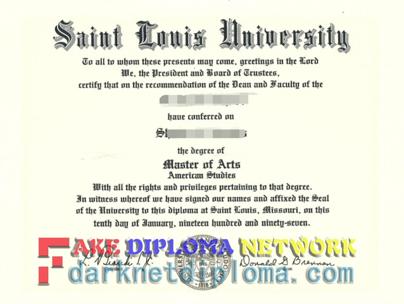 How to Spot a Fake Saint Louis University Diploma: Top 5 Key Differences
