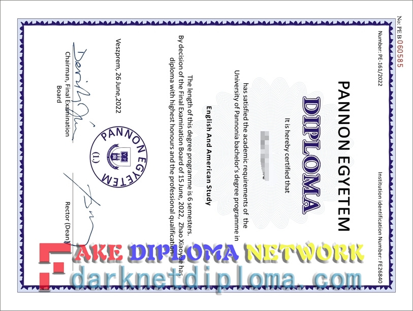 How to Buy a Fake University of Pannonia Diploma: A Step-by-Step Guide